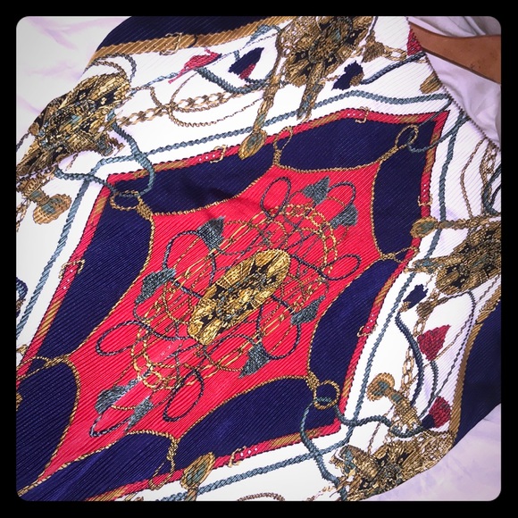 Regal scarf print tunic - Picture 1 of 3